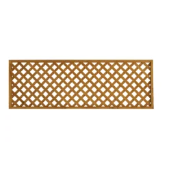 2ft Diamond Lattice Pine Trellis Panel, Pack Of 5 (W)183cm X (H)61cm -Flyymo Care Garden Shop 2ft diamond lattice pine trellis panel pack of 5 w 183cm x h 61cm5013053174029 03bq