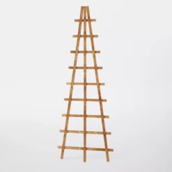 6ft Fan Pine Trellis Panel (W)66cm X (H)183cm -Flyymo Care Garden Shop 6ft fan pine trellis panel w 66cm x h 183cm3663602430414 02c