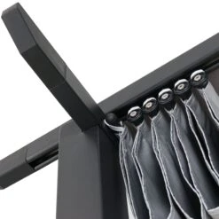 Blooma Moses Black Rectangular Gazebo, (W)4m (D)3m - Assembly Required 9 Blooma Moses Black Rectangular Gazebo, (W)4m (D)3m - Assembly Required -Flyymo Care Garden Shop blooma moses black rectangular gazebo w 4m d 3m assembly required3663602419129 03bq