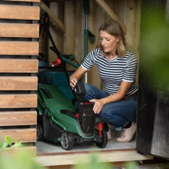 Bosch Power For All CityMower 18-32 Cordless 18V Rotary Lawnmower -Flyymo Care Garden Shop bosch power for all citymower 18 32 cordless 18v rotary lawnmower4059952563039 08i bq