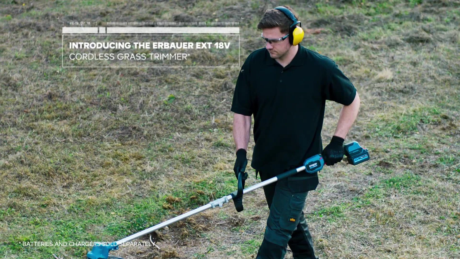 Erbauer 300mm Cordless Grass Trimmer EGT18-Li - KIT 2 Erbauer 300mm Cordless Grass Trimmer EGT18-Li - KIT - Image 2