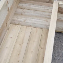 Forest Garden 1.3m X 1.3m Mixed Softwood Rectangular Raised Bed Kit 1.72m² -Flyymo Care Garden Shop forest garden 1 3m x 1 3m mixed softwood rectangular raised bed kit 1 72m 5013053193457 02i