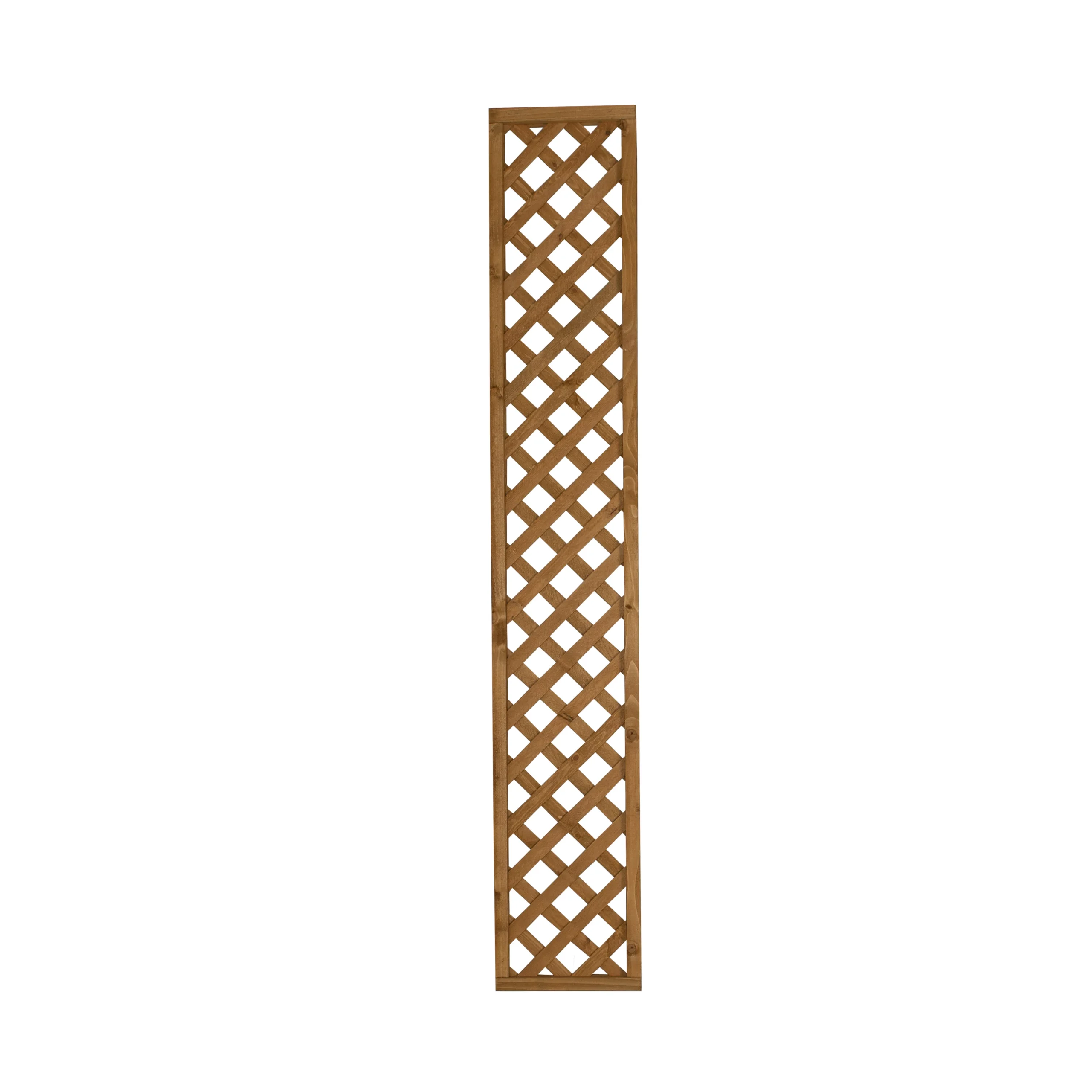 Forest Garden Diamond European Softwood Trellis Panel (W)32cm X (H)183cm 3 Forest Garden Diamond European Softwood Trellis Panel (W)32cm X (H)183cm - Image 3
