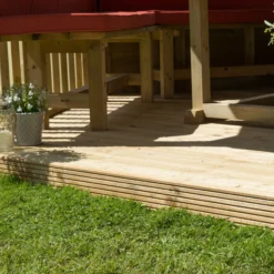 Forest Garden Hexagonal Gazebo With Cedar Roof, (W)4.26m (D)3.69m -Flyymo Care Garden Shop forest garden hexagonal gazebo with cedar roof w 4 26m d 3 69m5013053163405 02i