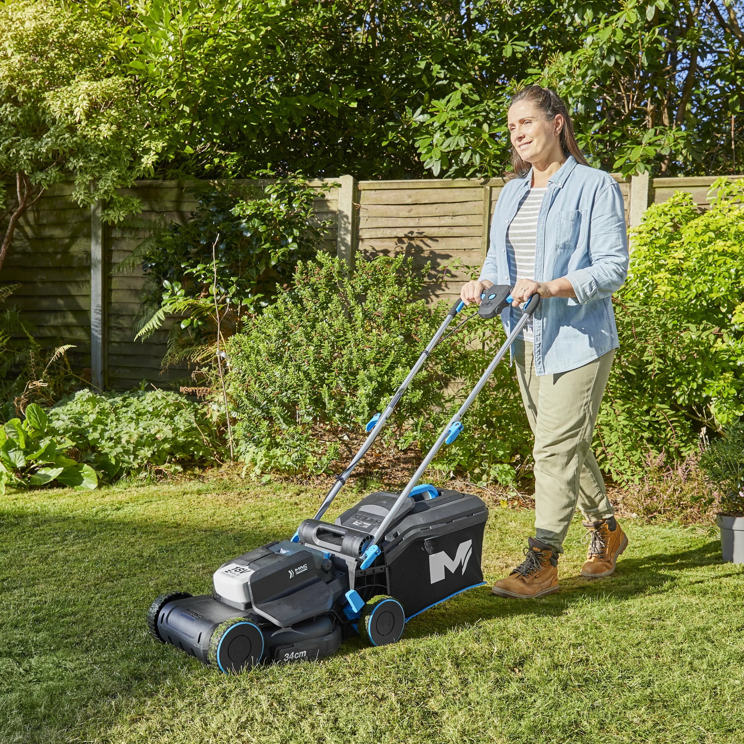 Mac Allister Solo MLM1834-Li Cordless 18V Rotary Lawnmower - Image 3