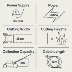 Mountfield Princess 38 Corded Rotary Lawnmower 27 Mountfield Princess 38 Corded Rotary Lawnmower -Flyymo Care Garden Shop mountfield princess 38 corded rotary lawnmower8008984843028 01t EN bq