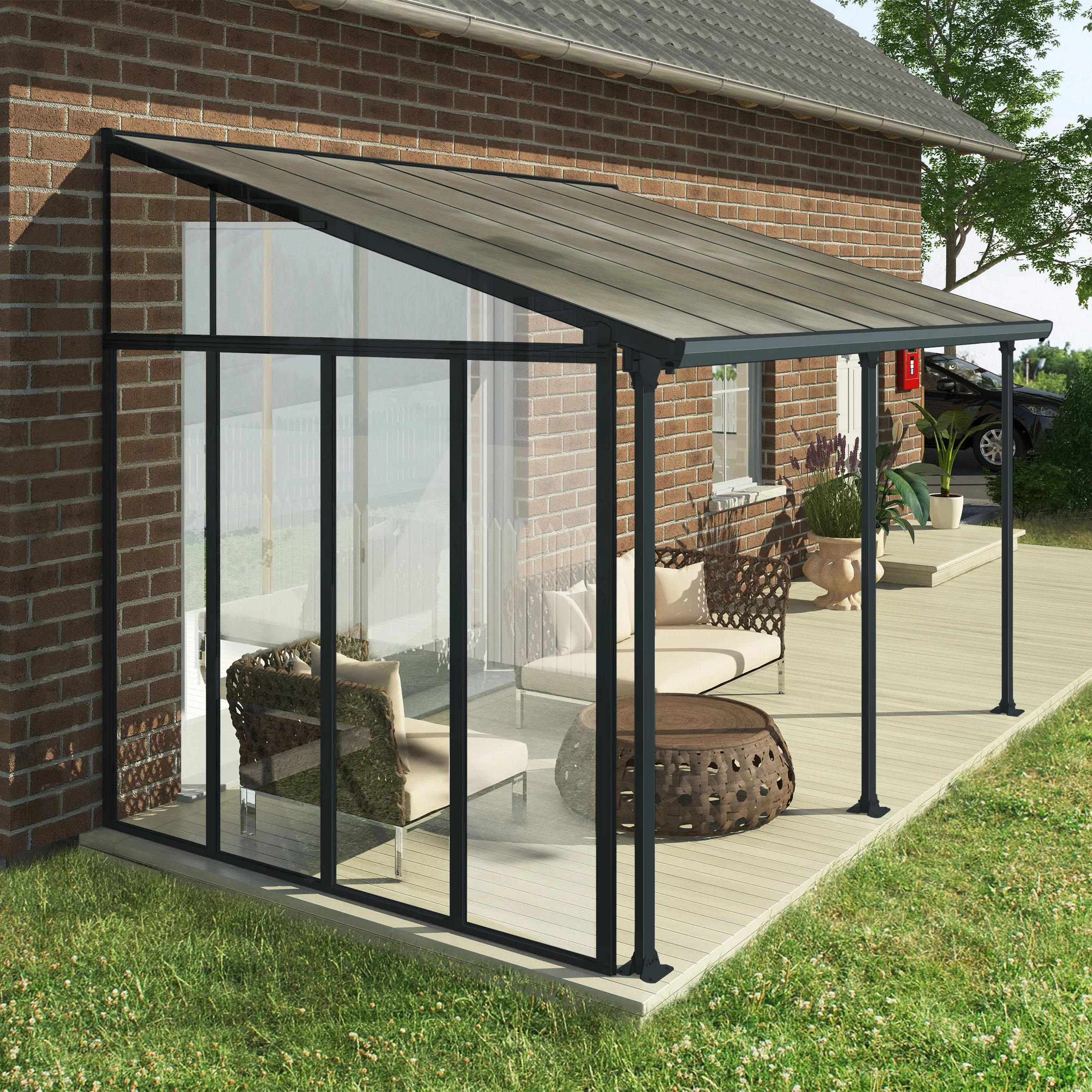 Flyymo Care Garden Shop 40 Flyymo Care Garden Shop -Flyymo Care Garden Shop palram canopia 3 series grey patio cover side wall l 2 57m h 3 05m7290108137217 01i bq