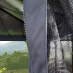 Palram - Canopia Dallas Grey Polyester (PES) Gazebo Netting, Pack Of 4 (L)2120mm (W)4400mm 9 Palram - Canopia Dallas Grey Polyester (PES) Gazebo Netting, Pack Of 4 (L)2120mm (W)4400mm -Flyymo Care Garden Shop palram canopia dallas grey polyester pes gazebo netting pack of 4 l 2120mm w 4400mm7290108602708 03i