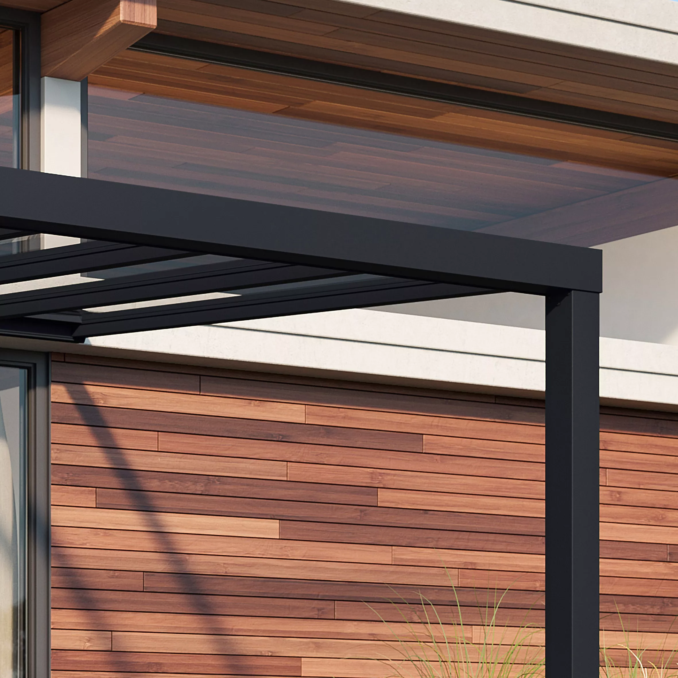 Palram - Canopia Stockholm Grey Non-retractable Awning, (L)5.88m (H)3.24m (W)3.41m 3 Palram - Canopia Stockholm Grey Non-retractable Awning, (L)5.88m (H)3.24m (W)3.41m - Image 3