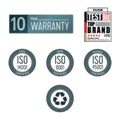 Palram - Canopia Tucson Grey Rectangular Gazebo, (W)5.02m (D)3.59m - Assembly Required -Flyymo Care Garden Shop palram canopia tucson grey rectangular gazebo w 5 02m d 3 59m assembly required7290108601626 02t bq