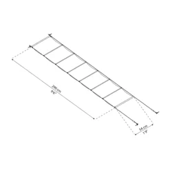 Palram - Canopia White Patio Cover Roof Blind -Flyymo Care Garden Shop palram canopia white patio cover roof blind7290108601206 01t bq