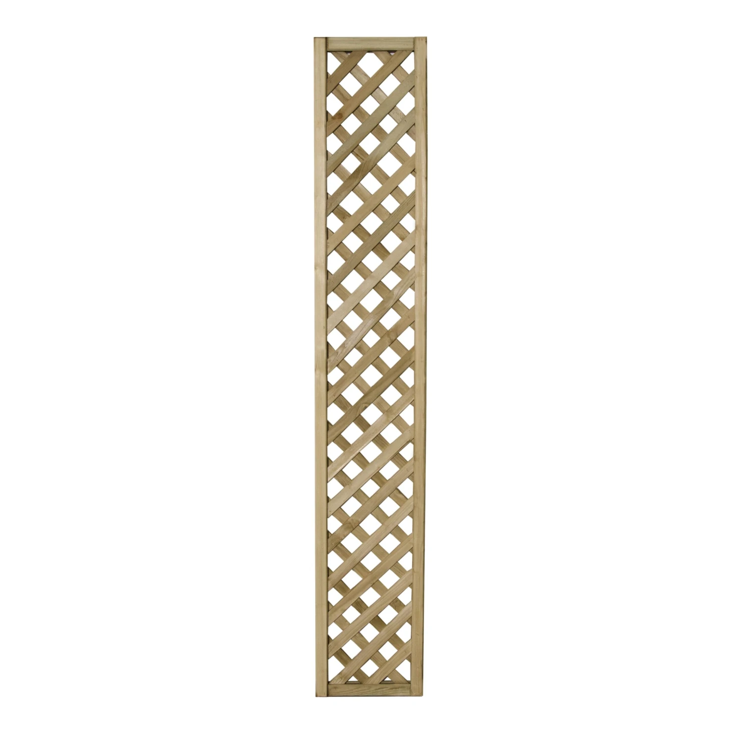 Pine Trellis Panel, Pack Of 5 (W)30cm X (H)180cm 1 Pine Trellis Panel, Pack Of 5 (W)30cm X (H)180cm