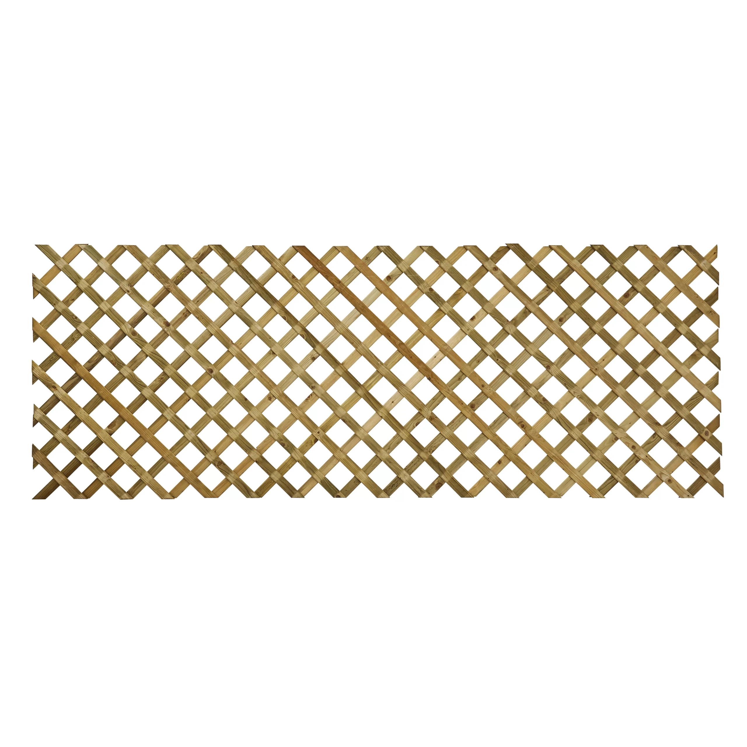 Richard Burbidge Decking 3ft Green Garden Dividing Screen Timber Trellis Panel (W)244cm X (H)90cm 2 Richard Burbidge Decking 3ft Green Garden Dividing Screen Timber Trellis Panel (W)244cm X (H)90cm - Image 2