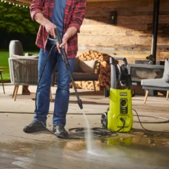 Ryobi Corded Pressure Washer 1.8kW RY140PWA -Flyymo Care Garden Shop ryobi corded pressure washer 1 8kw ry140pwa4892210202963 04i bq