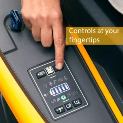 Stiga Battery-powered Ride-on Lawnmower 48V -Flyymo Care Garden Shop stiga battery powered ride on lawnmower 48v8008984852570 24c