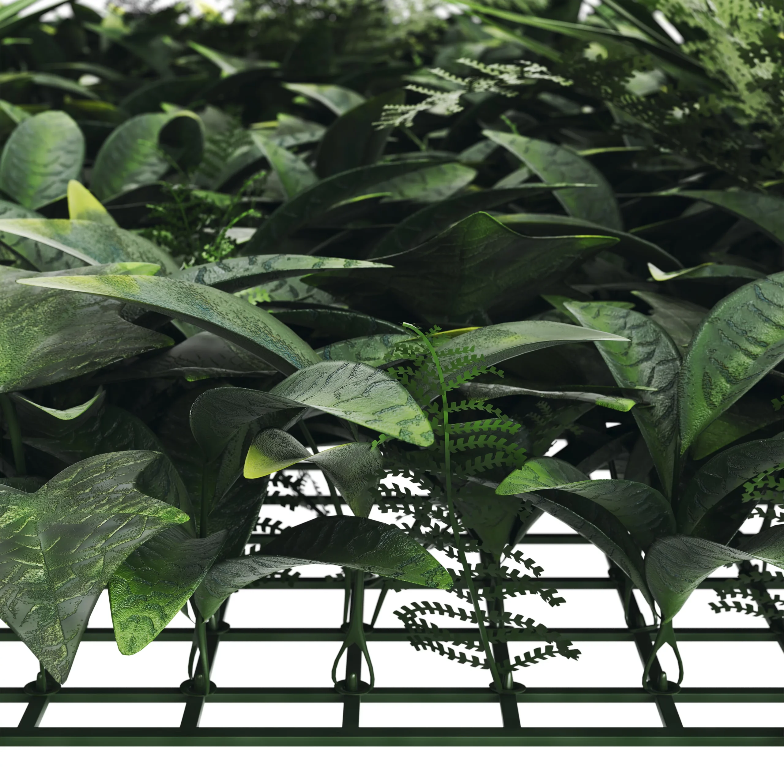 Vertical Square Artificial Plant Wall, (H)1m (W)1m 5 Vertical Square Artificial Plant Wall, (H)1m (W)1m - Image 5