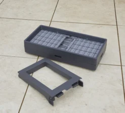 Verve Grey Rectangular Planter, Set -Flyymo Care Garden Shop verve grey rectangular planter set5059340328881 20i