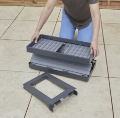 Verve Grey Rectangular Planter, Set -Flyymo Care Garden Shop verve grey rectangular planter set5059340328881 21i