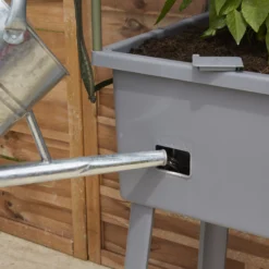 Verve Grey Rectangular Planter -Flyymo Care Garden Shop verve grey rectangular planter5059340328911 05i