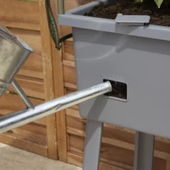 Verve Grey Rectangular Planter -Flyymo Care Garden Shop verve grey rectangular planter5059340328911 07i